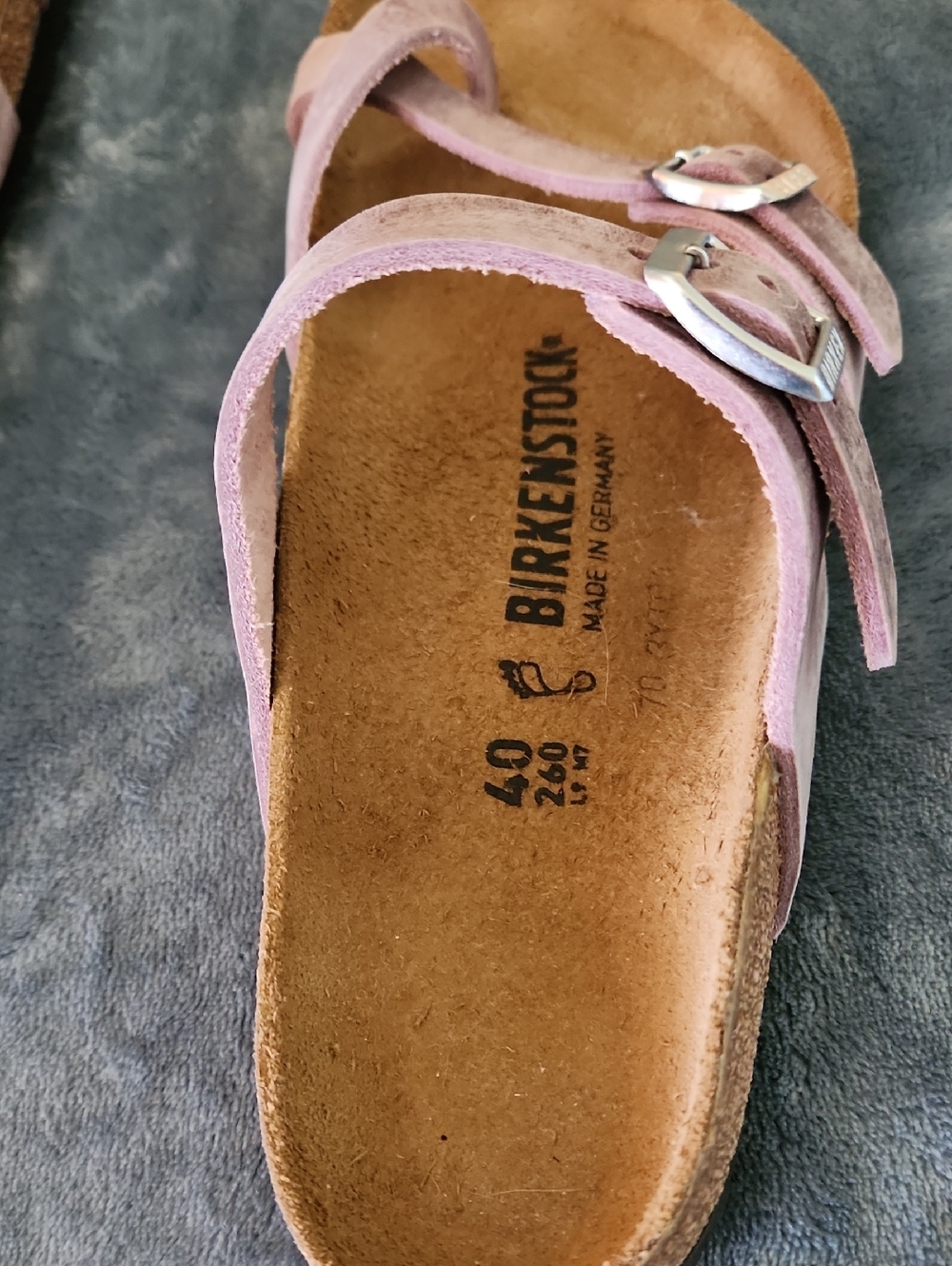 BIRKENSTOCK Mayari Oiled Leather, Lavender, Size 40 - Picture 7 of 13